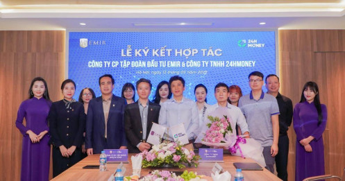 EMIR và 24HMoney ký kết thỏa thuận hợp tác