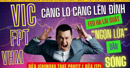 Chứng khoán hôm nay: Fed hạ lãi suất, VIC – FPT – VHM bứt tốc, càng lo càng leo đỉnh?