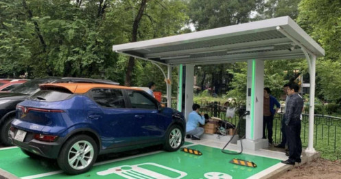 Doanh nghiệp Nhà nước bắt tay Vingroup phát triển hệ thống trạm sạc xe điện thu hơn 23.000 tỷ từ bán điện sau 8 tháng