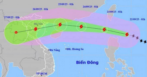 Siêu bão Ragasa hôm nay sẽ vào Biển Đông