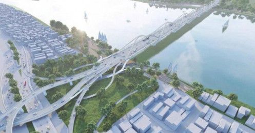 Hà Nội đề xuất trả 635 ha đất cho nhà đầu tư làm cầu Trần Hưng Đạo