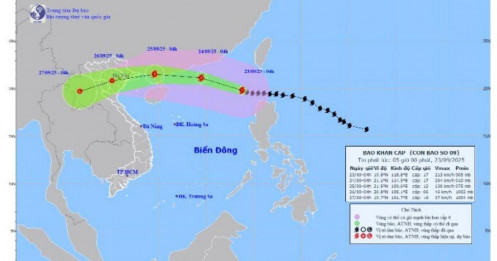 Tin mới nhất về siêu bão sắp bộ vào nước ta: Miền Bắc mưa rất to trong nhiều ngày liên tiếp