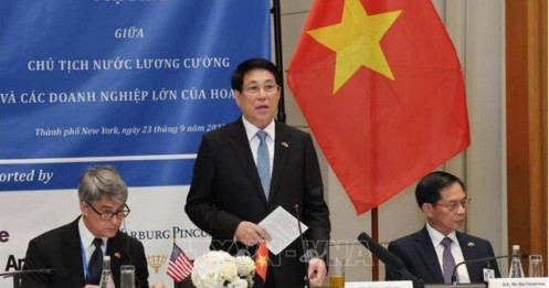 Chủ tịch nước kêu gọi doanh nghiệp Hoa Kỳ nắm bắt thời cơ, đầu tư lớn hơn tại Việt Nam