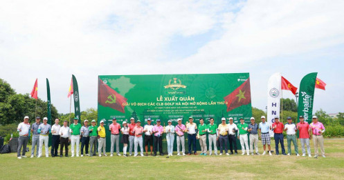 Hơn 300 golfer đồng hành lễ xuất quân giải vô địch các CLB Hà Nội mở rộng lần thứ 8 – Herbalife Cup 2025.