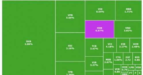 Loạt định chế tài chính rót 100 tỷ USD vào tài sản mã hóa, HDB, VPB, MBS đồng loạt bật mạnh