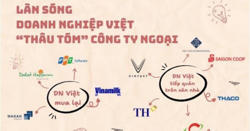 Làn sóng doanh nghiệp Việt đi 'săn' công ty ngoại