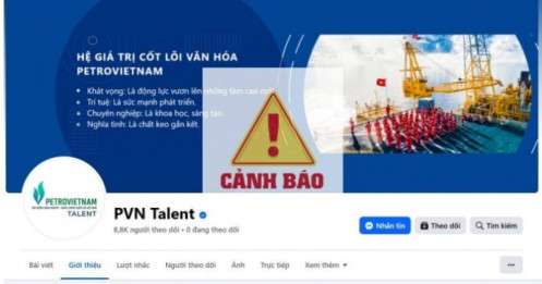 Petrovietnam cảnh báo nhiều fanpage giả mạo