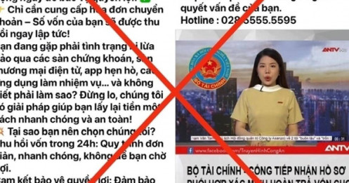 Cảnh báo giả mạo facebook Bộ Tài chính để lừa đảo