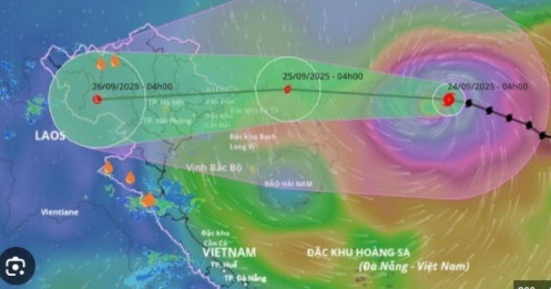 Chủ tịch Hà Nội khuyến cáo người dân hạn chế ra đường khi siêu bão Ragasa đổ bộ