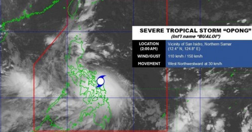 Dự báo vùng ảnh hưởng nặng nhất ở Việt Nam bởi bão số 10 Bualoi