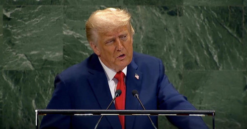 Ông Trump gọi biến đổi khí hậu là 'trò lừa bịp' giữa đại hội đồng Liên Hợp Quốc