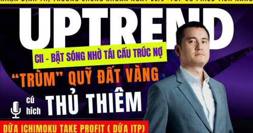 Chứng khoán hôm nay: CII – “Trùm” quỹ đất Vàng Thủ Thiêm bật sóng nhờ tái cấu trúc nợ?