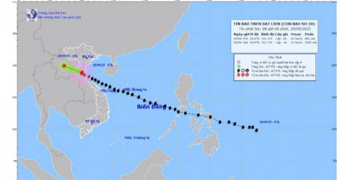 Miền Bắc đến Hà Tĩnh hứng mưa lũ dữ dội khi bão Bualoi suy yếu