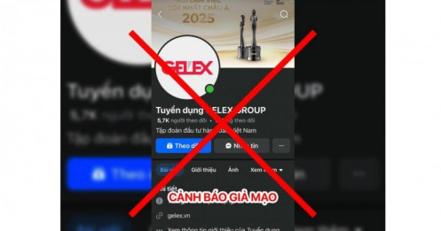 Tập đoàn Gelex (GEX) chính thức lên tiếng về việc bị mạo danh