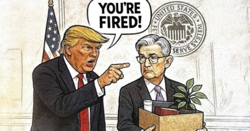 Tổng thống Donald Trump "đùa" về việc sa thải Chủ tịch Fed Jerome Powell