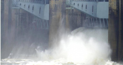 13 giờ chiều nay 30-9, hồ thủy điện Trị An xả lũ, cảnh báo ngập ven sông ở Đồng Nai và TP HCM