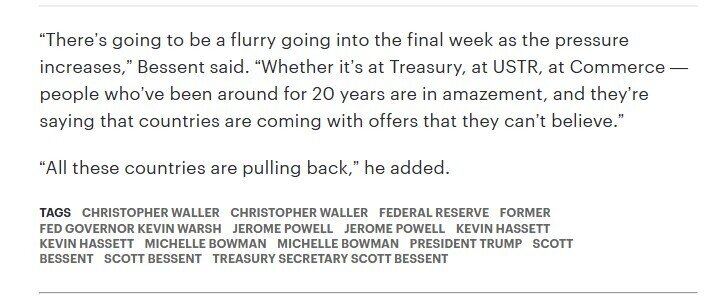 Bộ trưởng Tài chính Mỹ sẽ làm Chủ tịch Fed?