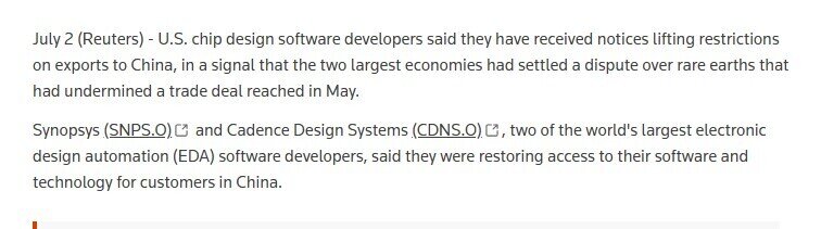 Mỹ bất ngờ gỡ bỏ lệnh cấm phần mềm chip: Tín hiệu xuống thang để hạ nhiệt căng thẳng với Trung Quốc?