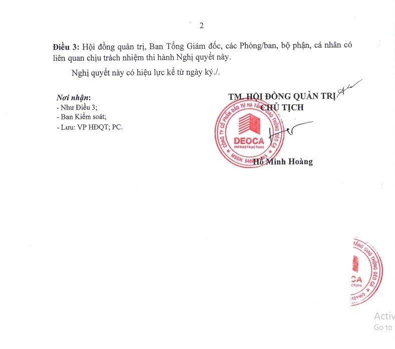 HHV chốt ngày đăng ký nhận cổ tức năm 2024 bằng cổ phiếu