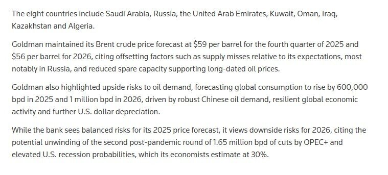 OPEC+ nâng sản lượng 550.000 thùng/ngày từ tháng 9