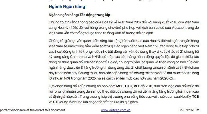 Hoa Kỳ và Việt Nam đạt khung thỏa thuận thương mại, cổ phiếu ngành nào sẽ hưởng lợi?