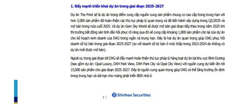 Doanh thu năm 2025 của DXG đạt hơn 5.400 tỷ đồng