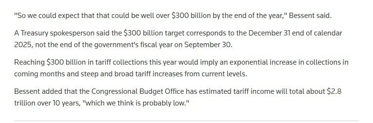 Mỹ có thể thu về 300 tỷ USD tiền thuế ngay trong năm nay