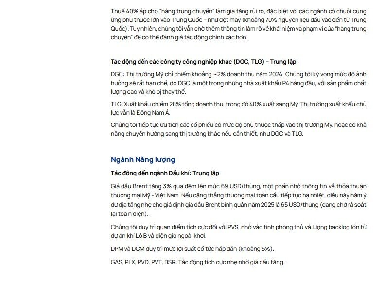 Hoa Kỳ và Việt Nam đạt khung thỏa thuận thương mại, cổ phiếu ngành nào sẽ hưởng lợi?