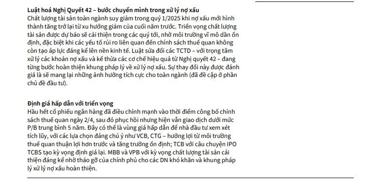Cổ phiếu ngân hàng nào đang hấp dẫn để giải ngân?