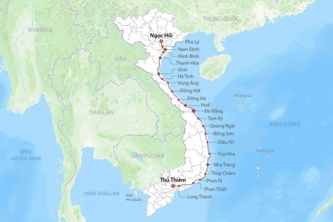 Lâm Đồng làm 9 khu tái định cư đường sắt cao tốc Bắc Nam
