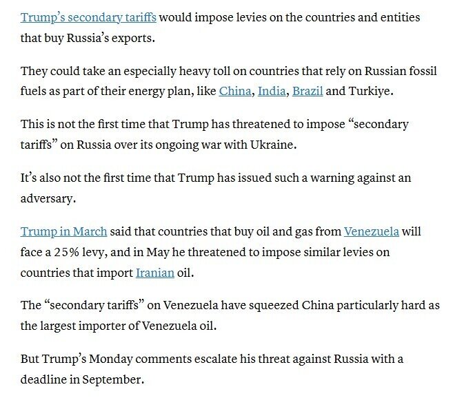 Các nước làm ăn với Nga bất ngờ nhận 'tối hậu thư' từ ông Trump