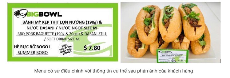 Cảng hàng không quốc tế Nội Bài lên tiếng về ổ bánh mì giá 208.000 đồng