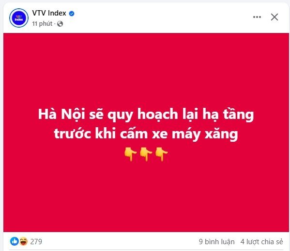Hà Nội sẽ quy hoạch lại hạ tầng trước khi cấm xe máy xăng