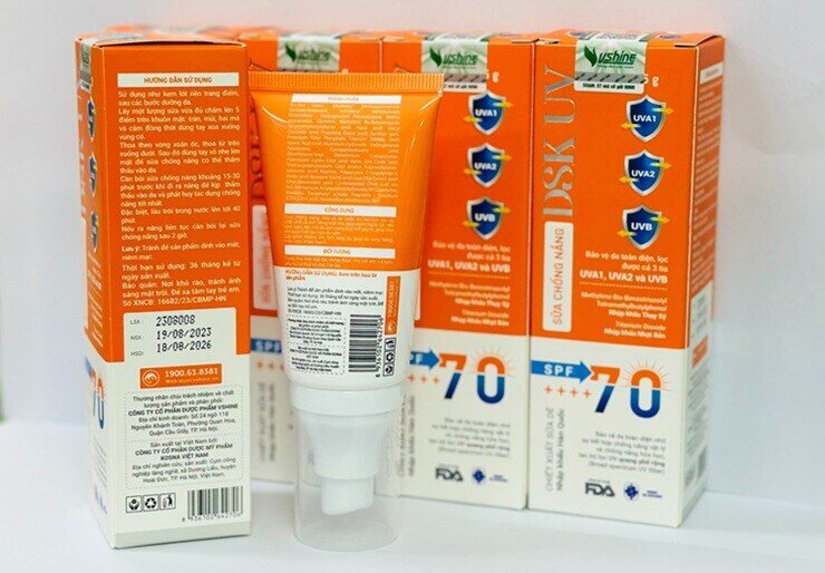 Doanh nghiệp đứng sau lô sữa chống nắng DSK UV vừa bị thu hồi có quy mô thế nào?