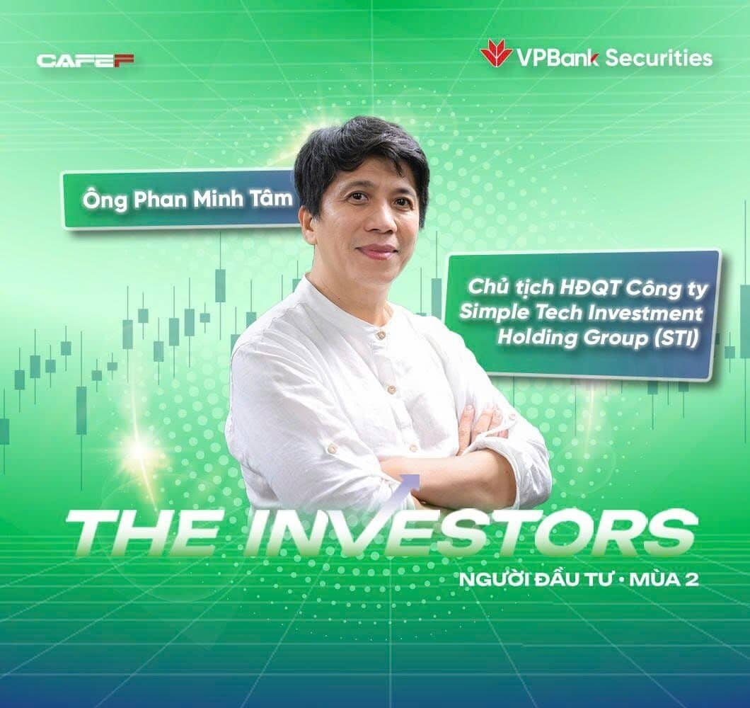 Vào lúc 10 giờ hôm nay, chủ tịch 24HMoney Phan Minh Tâm xuất hiện trong The Investor mùa 2