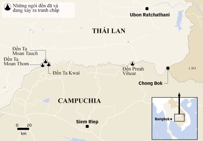 Lãnh đạo Campuchia, Thái Lan sắp đàm phán tại Malaysia