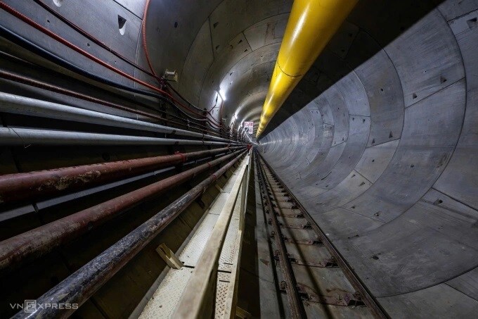 Robot đào được gần 3.000 m metro Nhổn - ga Hà Nội
