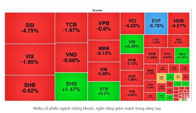 Chứng khoán sụp mạnh sau khi vượt đỉnh, nhiều nhà đầu tư bắt đầu lo