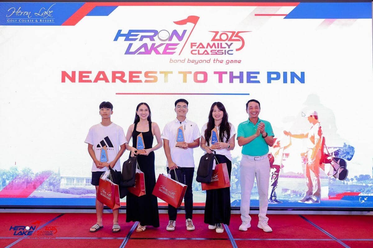 Chặng II 2025 Heron Lake Family Classic: Lê Hùng Nam - Lê Hùng Anh và Đinh Quang Minh - Đinh Quang Nghị  vươn lên dẫn đầu