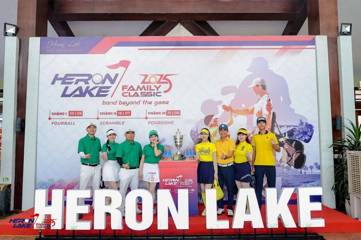 Chặng II 2025 Heron Lake Family Classic: Lê Hùng Nam - Lê Hùng Anh và Đinh Quang Minh - Đinh Quang Nghị  vươn lên dẫn đầu