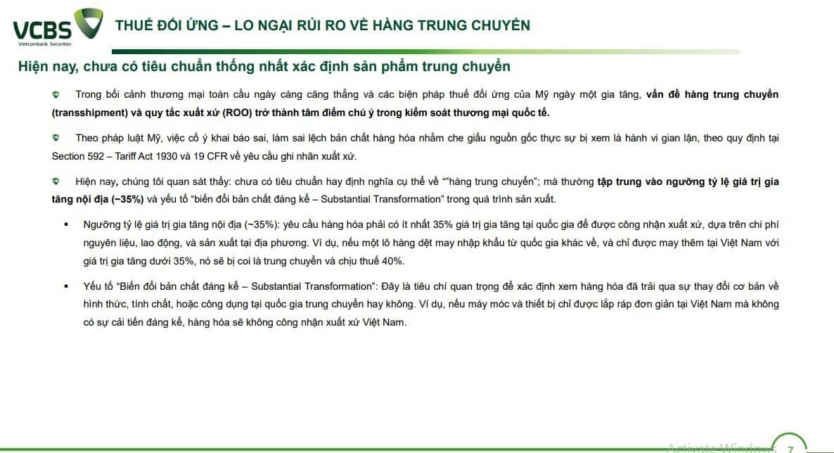 Mỹ áp thuế đối ứng 20% với Việt Nam: Ngành nào nguy cơ chịu tác động lớn nhất?