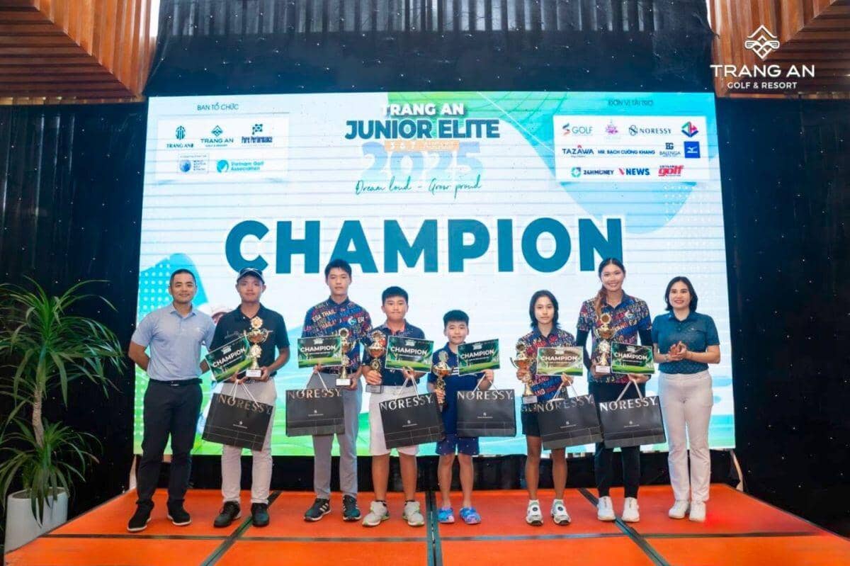 Vận động viên Thái Lan Palinee Vimonochart vô địch Trang An Junior Elite 2025