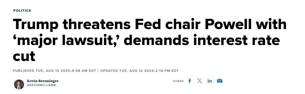 Ông Trump đe dọa kiện Chủ tịch Fed Jerome Powell