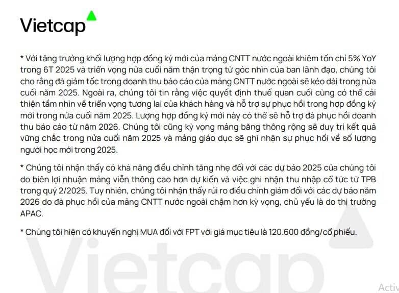 FPT điều chỉnh giảm kế hoạch tăng trưởng lợi nhuận năm 2025 xuống 18-19%