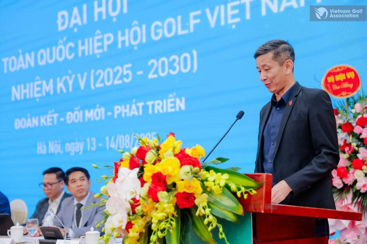 Đại hội đại biểu toàn quốc Hiệp hội Golf Việt Nam nhiệm kỳ V (2025-2030)