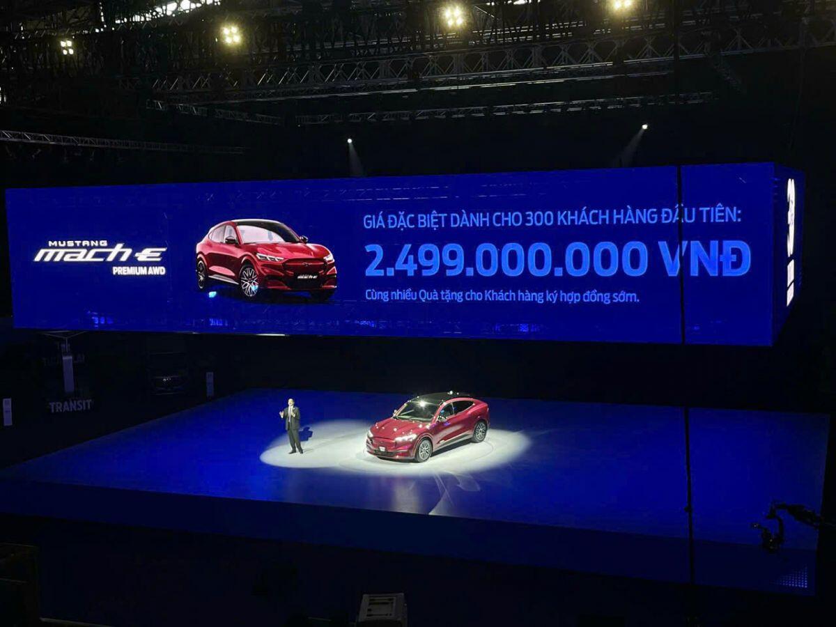 Ford Việt Nam ra mắt xe điện Mustang Mach-E, giá 2,599 tỷ đồng