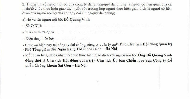 SHS đăng ký bán 20 triệu cổ phiếu SHB