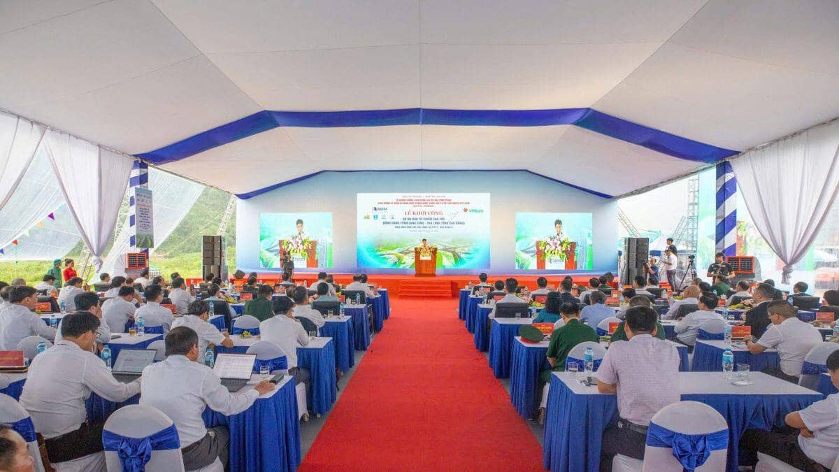 Khởi công giai đoạn 2 dự án cao tốc Đồng Đăng - Trà Lĩnh