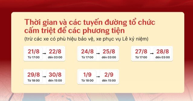 Công an Hà Nội phát thông báo mới tới tất cả người tham gia giao thông từ 11h30 ngày mai