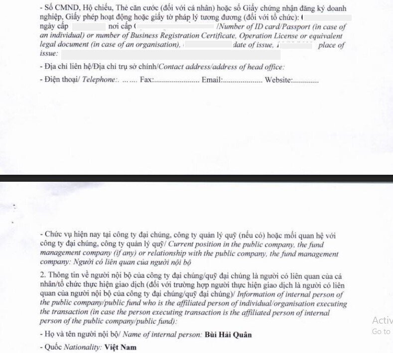 Hai con gái Phó Chủ tịch VPBank đăng ký mua 40 triệu mua cổ phiếu